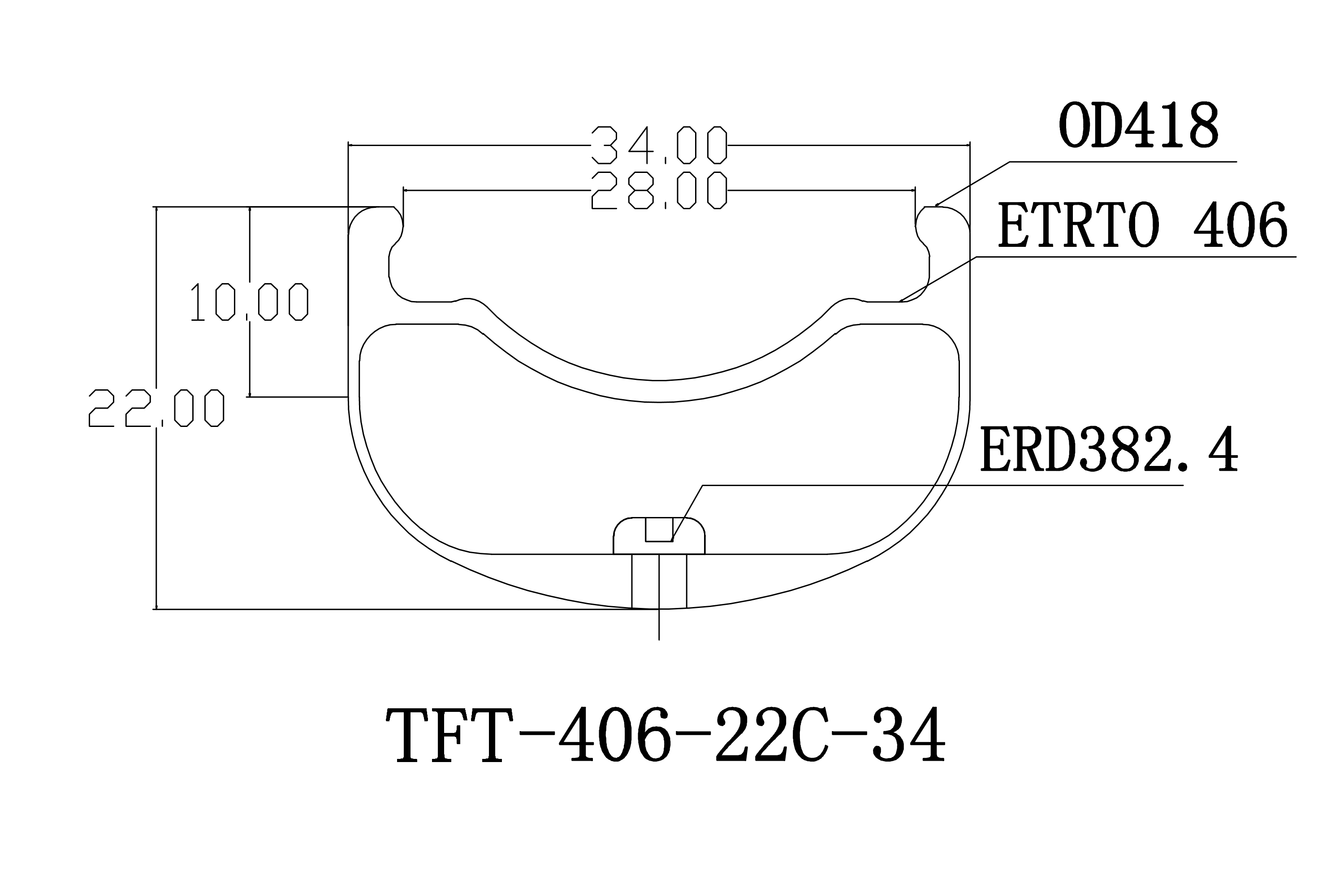 34mm wide 406 rim 34mm wide 406 rim
