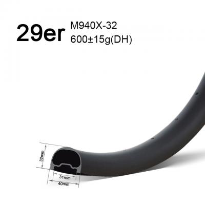 29er 40mm wide dh rims