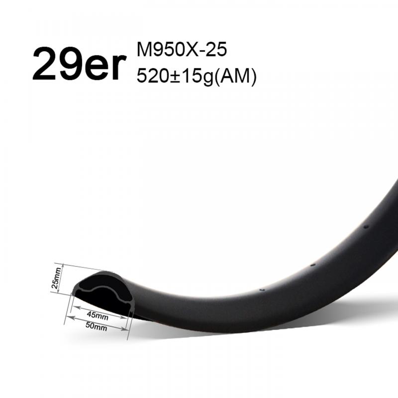 29er 50mm wide am rims
