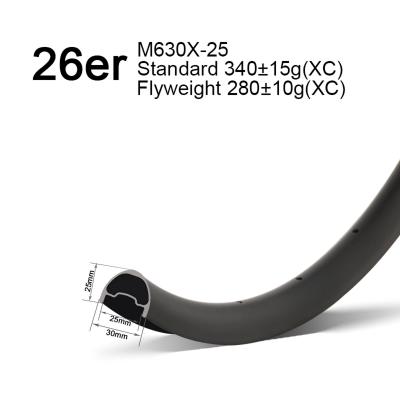 26er 30mm wide lightweight xc rim