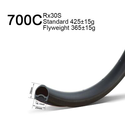 700c 25mm wide road rim