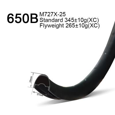 27mm wide 25mm deep xc rims